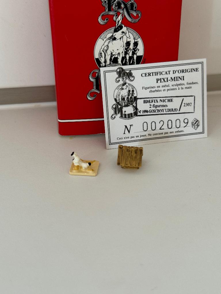 Idefix nis - 2 figuren - pixi mini village Asterix, Ophalen of Verzenden