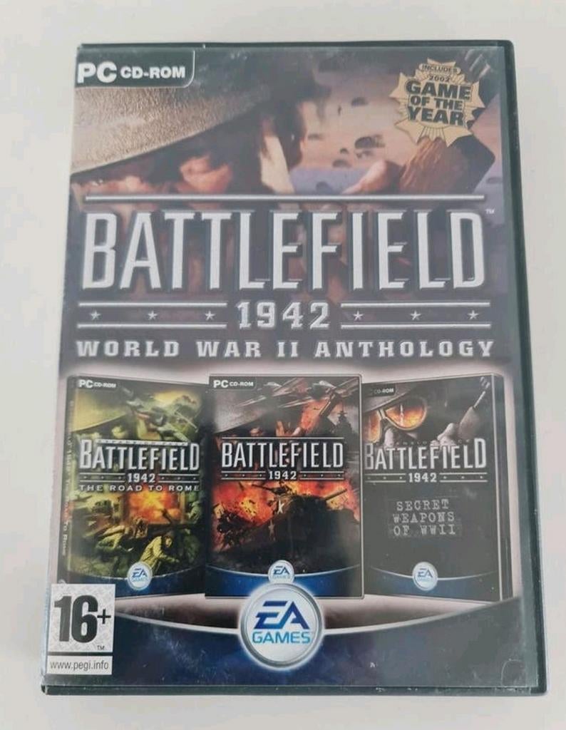 Pc game :  battlefield 1942 The WII Anthology, Games en Spelcomputers, Ophalen of Verzenden