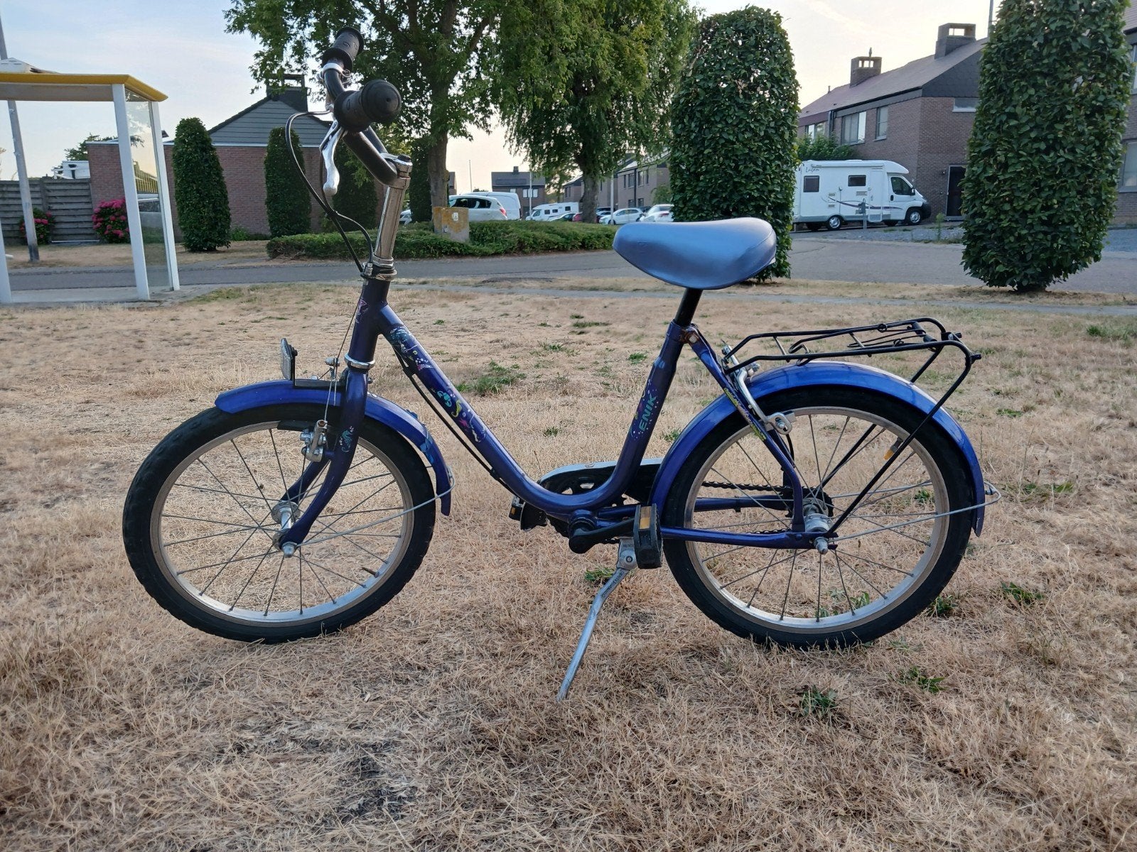 Meisjesfiets voor kinderen van 6 tot 9 jaar oud, Ophalen