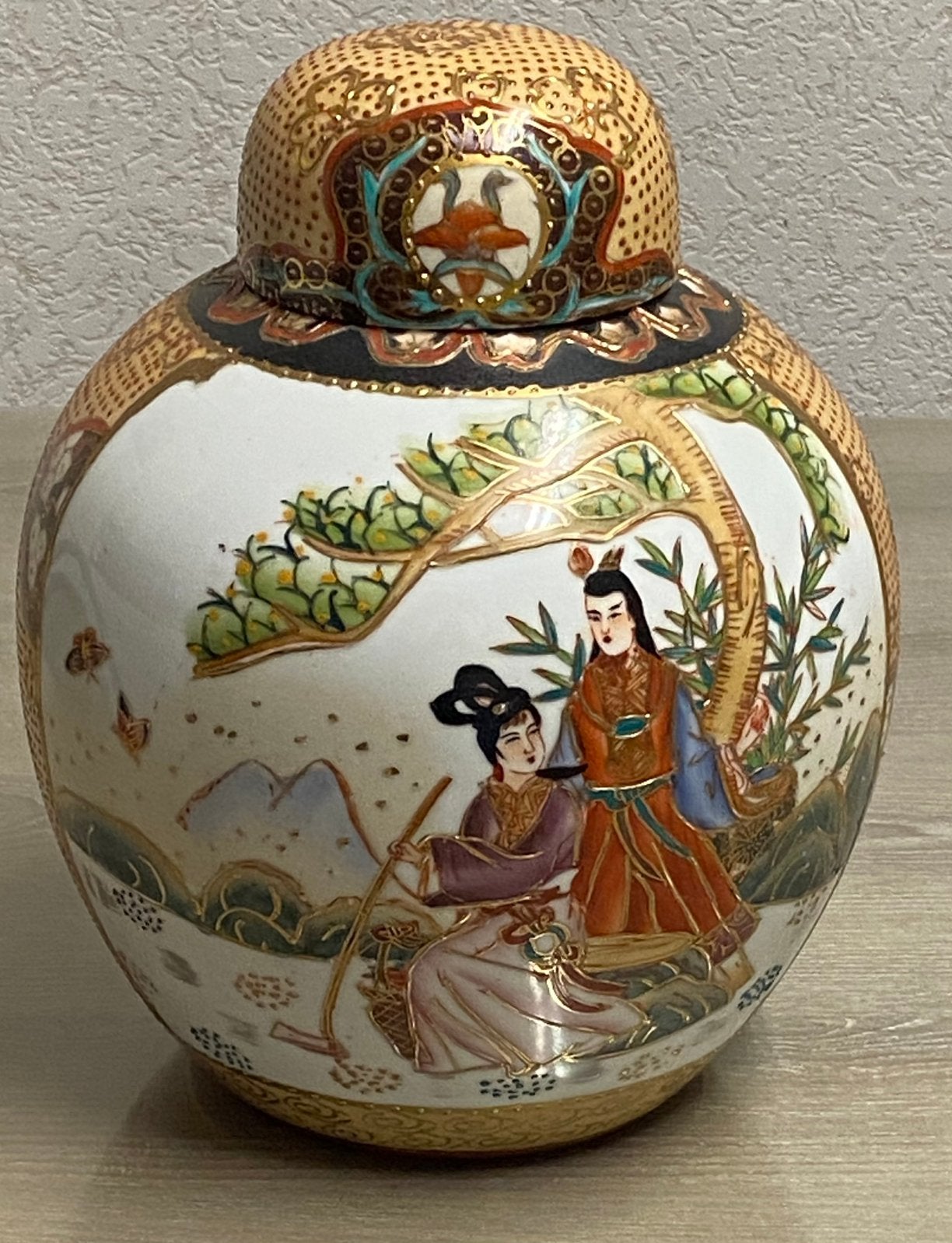 SATSUMA Chinese vaas, prijs: 25€, Antiek en Kunst, Antiek | Vazen, Ophalen of Verzenden
