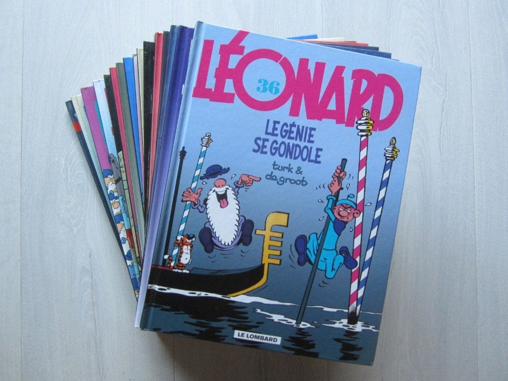 Léonard - 4,00Eur / pièce, Meerdere stripboeken, Ophalen of Verzenden, Zo goed als nieuw, Turk & De Groot.