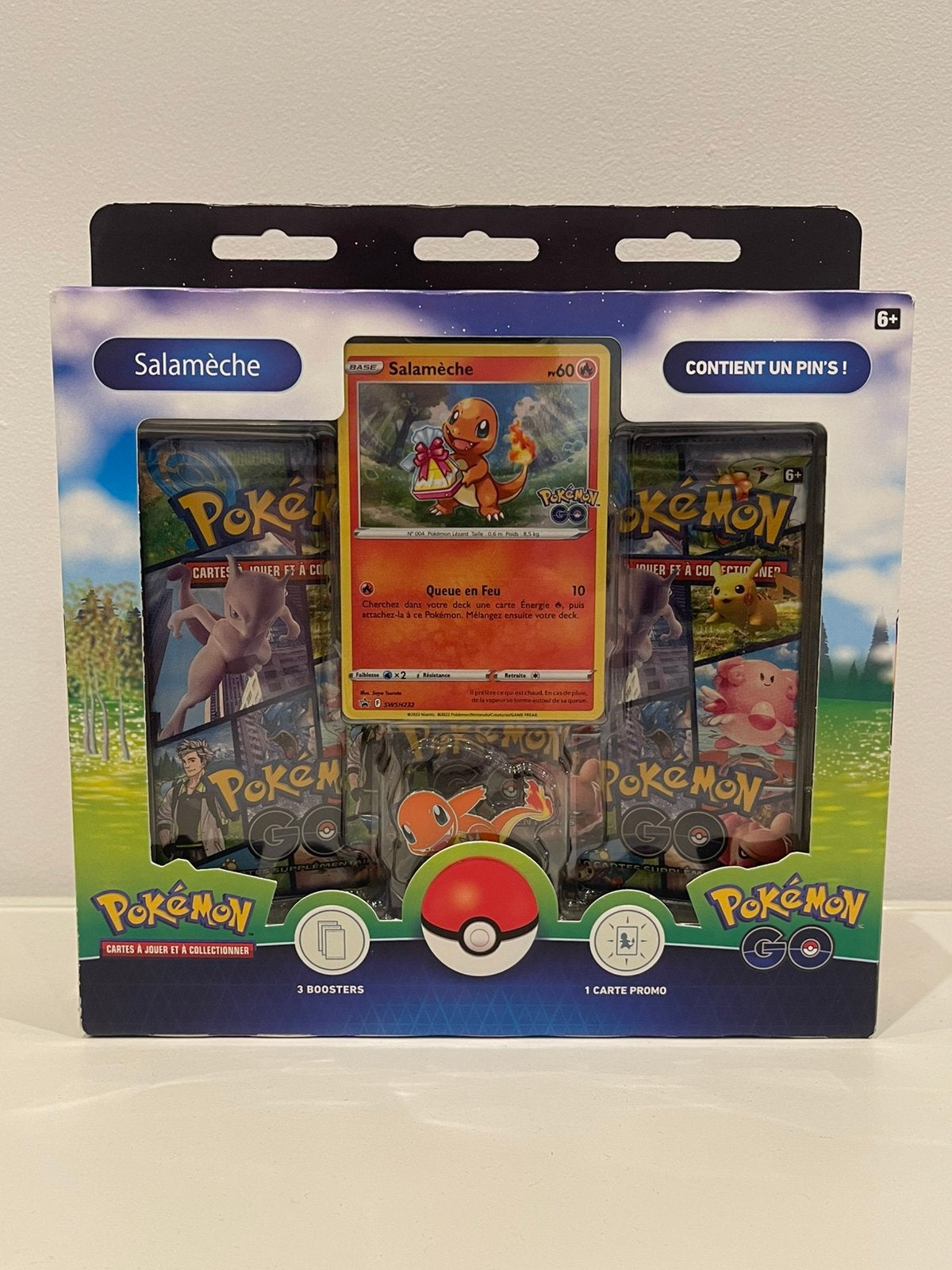 Coffret Pokémon Go Salamèche, Envoi, Neuf