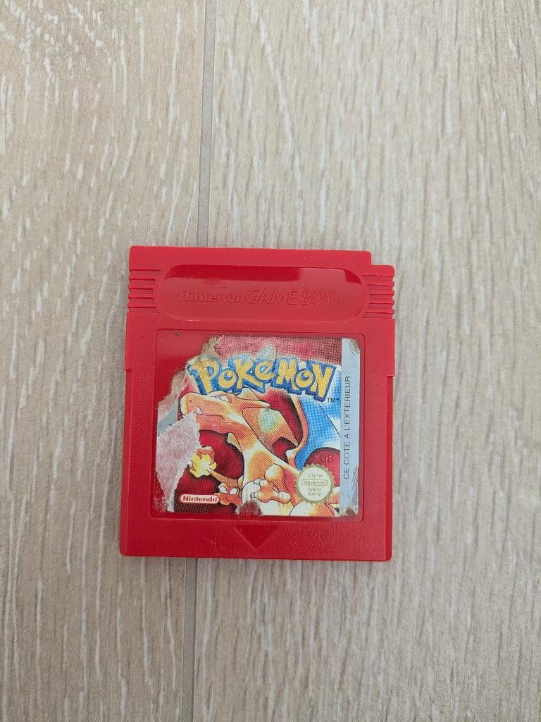 Pokémon Red - Nintendo Game Boy, Games en Spelcomputers, Games | Nintendo Game Boy, Avontuur en Actie, Gebruikt, 1 speler, Ophalen of Verzenden