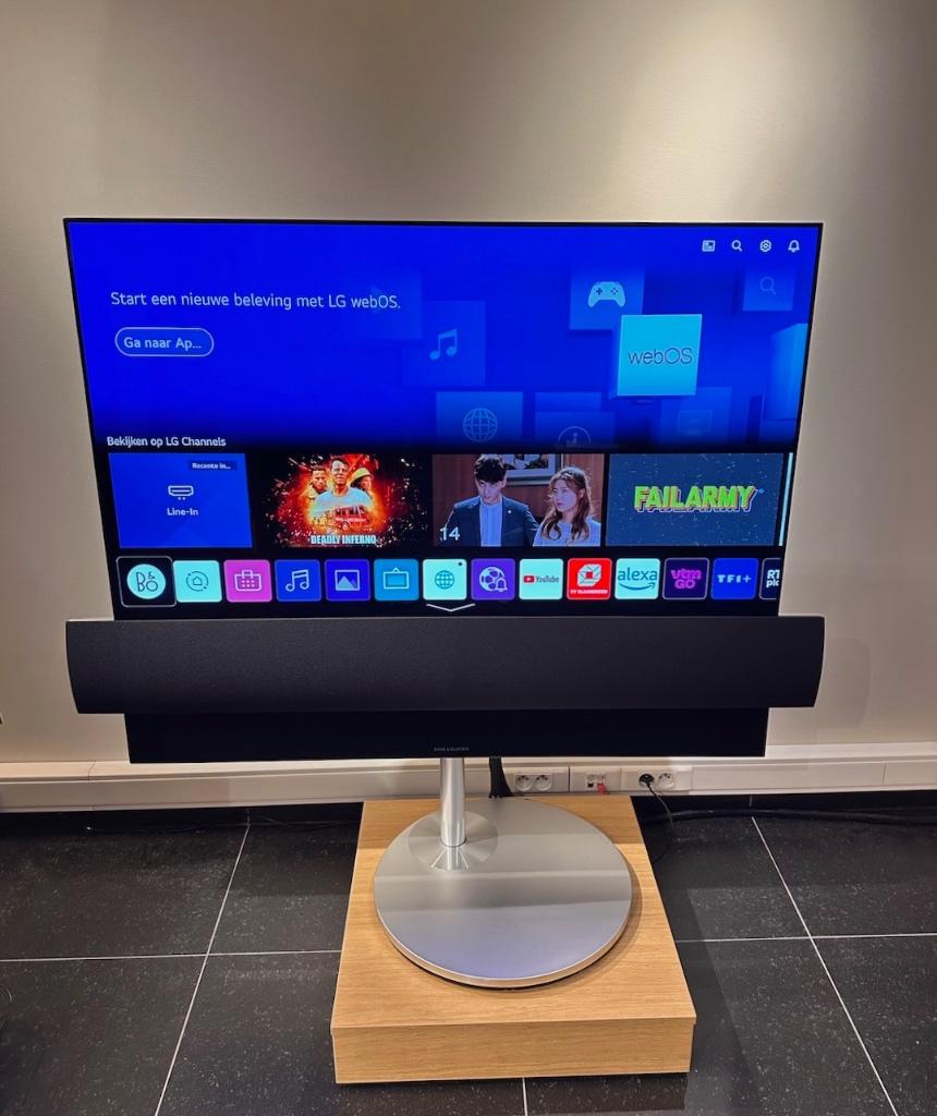 Bang & Olufsen Beovision Eclipse 55 2nd gen OLED 4K UHD B&O, Audio, Tv en Foto, Televisies, Info@bang-olufsen.dk, OLED, Zo goed als nieuw