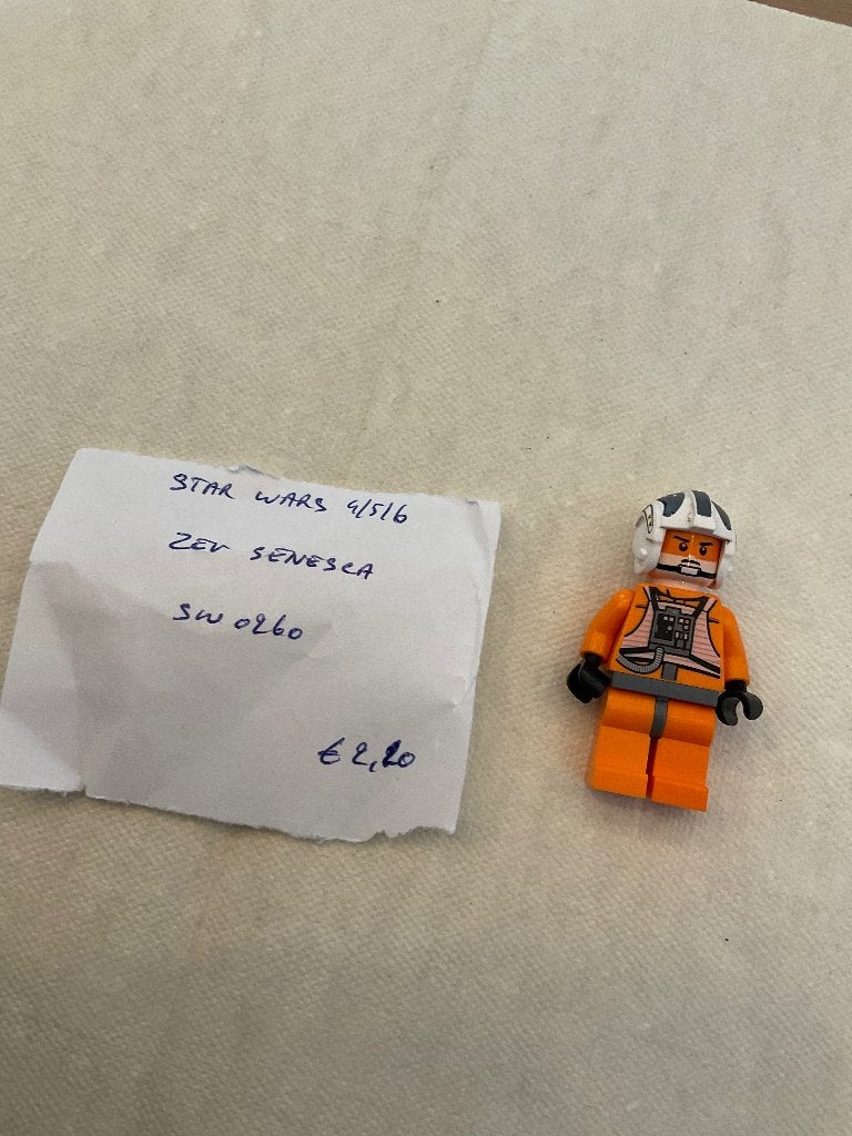 Lego Star Wars fig SW0260 Zev Seneca, Star Wars, Lego, Ophalen of Verzenden, Zo goed als nieuw