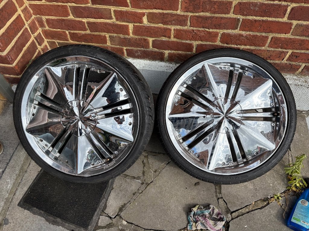 Jantes Alba 405 chrome, Enlèvement