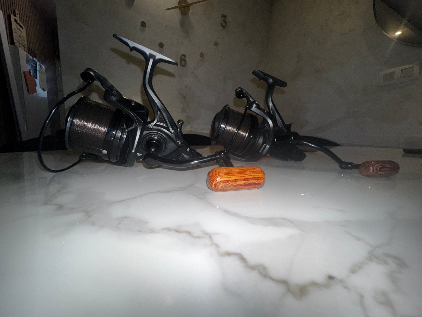 Ashima big baitrunners, Watersport en Boten, Ophalen of Verzenden, Zo goed als nieuw