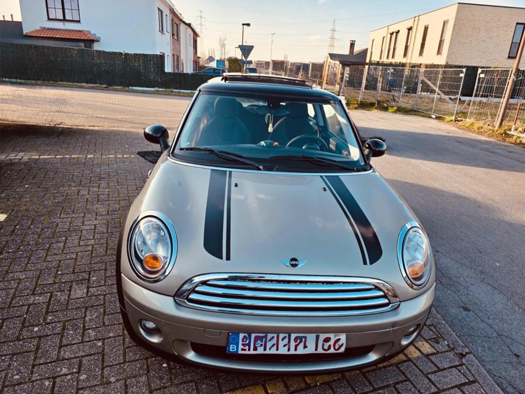 Journée panoramique à essence Mini Cooper 1.6, Autos, Beige, Particulier, Tissu, Cooper