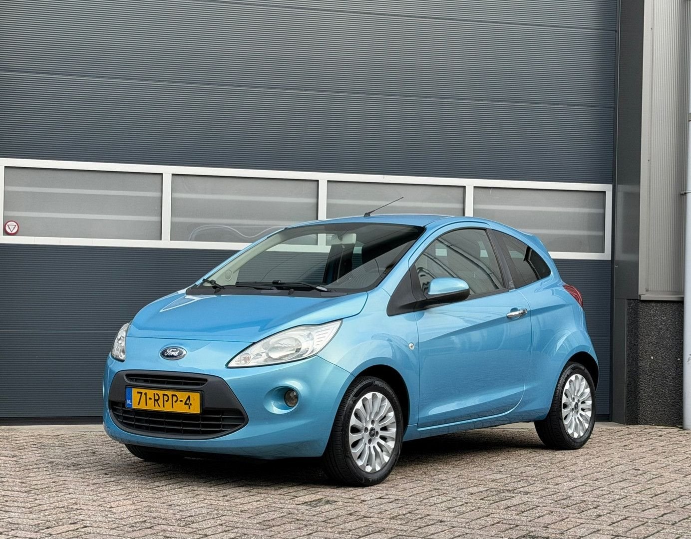 Ford Ka/Ka+ 1.2 Titanium X start/stop bij.2011 Airco|LM velg, Autos, Achat, Ka, 115 g/km, Hatchback