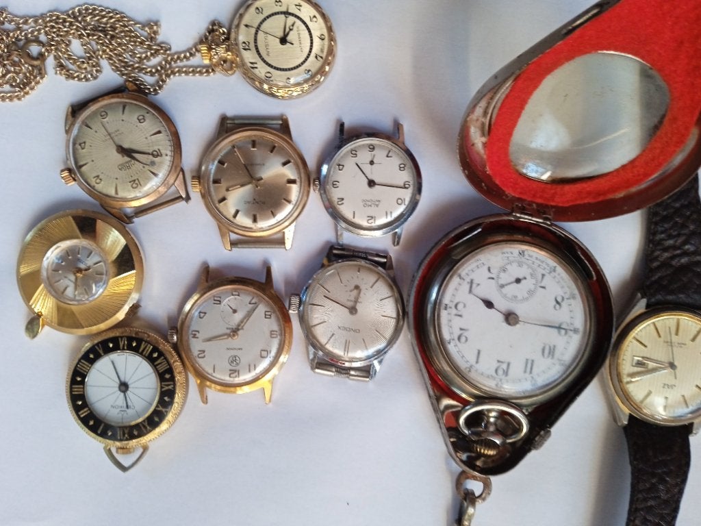 Lot de montres anciennes, Enlèvement ou Envoi, Montre-bracelet