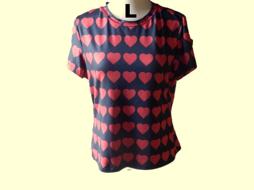 (7) - tee shirt femme t.L rouge noir - shein -, Vêtements | Femmes, Rouge, Manches courtes, Taille 38/40 (M), Enlèvement ou Envoi