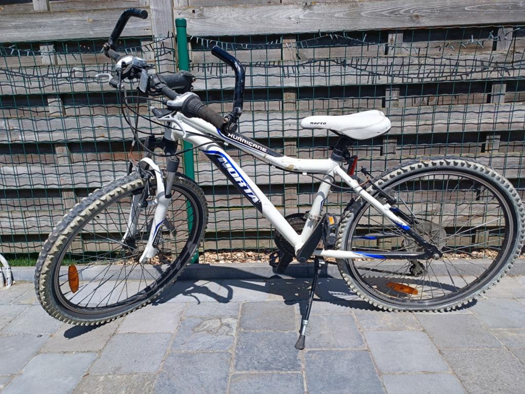 Norta hurricane 24inch mountainbike, Enlèvement
