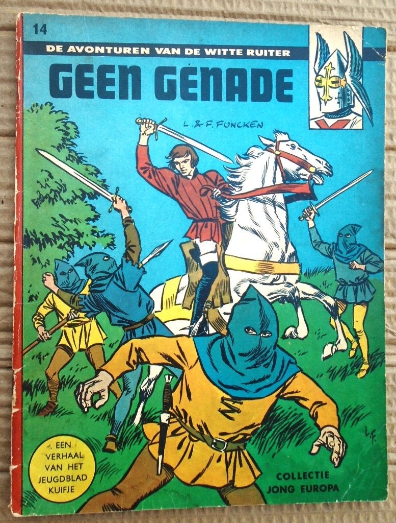 Geen genade [Witte Ruiter] - 1962 - 1e dr. - L. & F. Funcken, Boeken, Eén stripboek, Ophalen of Verzenden, Fred Funcken (1921–2013) & Liliane Funcken (1927-2016)