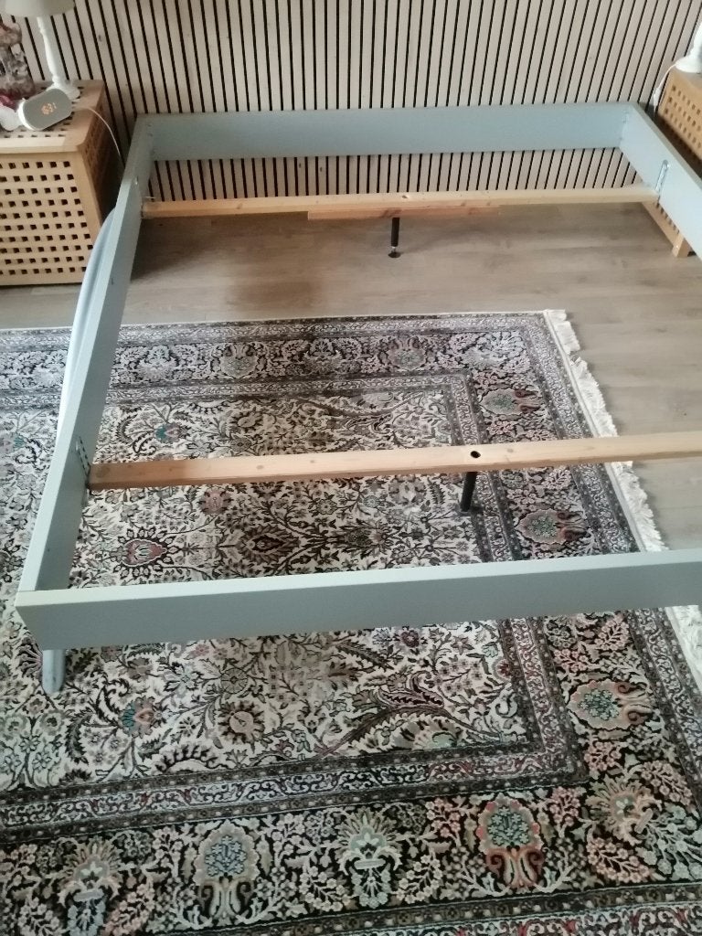 2 persoonbed, Ophalen, Gebruikt, Tweepersoons, 180 cm