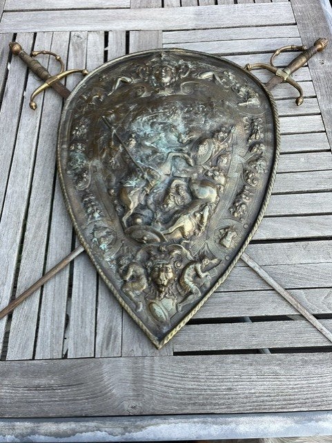 oud wapenschild, Antiek en Kunst, Ophalen