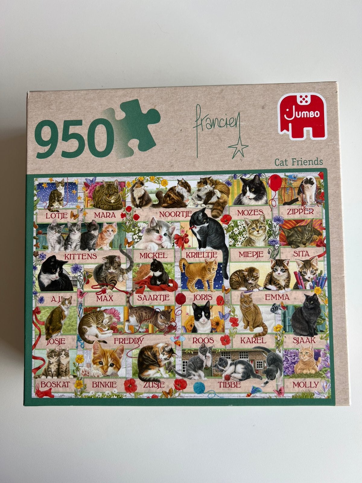 Francien cat Friends   950 stukken, Ophalen, Zo goed als nieuw