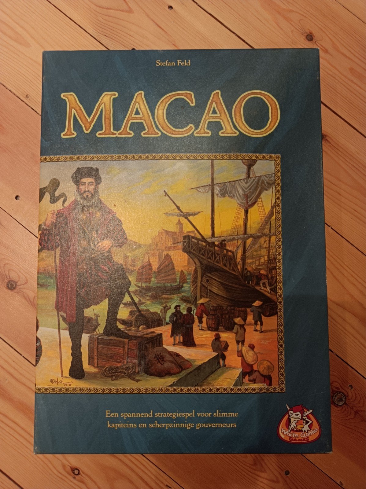 Boardgame Macao, Ophalen