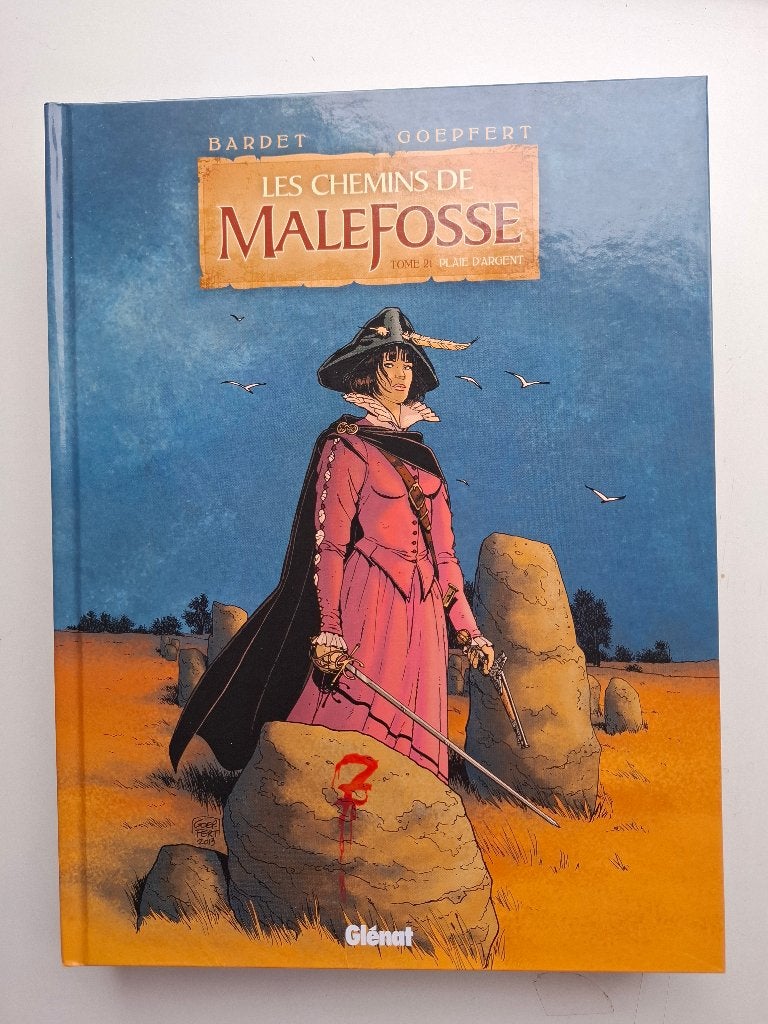 LES CHEMINS DE MALEFOSSE TOME 21 "PLAIE D'ARGENT" EO 2013, Boeken, Stripverhalen, Eén stripboek, Ophalen of Verzenden, Zo goed als nieuw