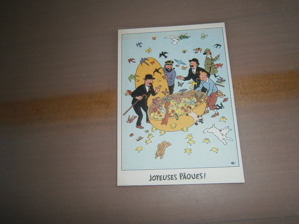 TINTIN, Envoi, Tintin