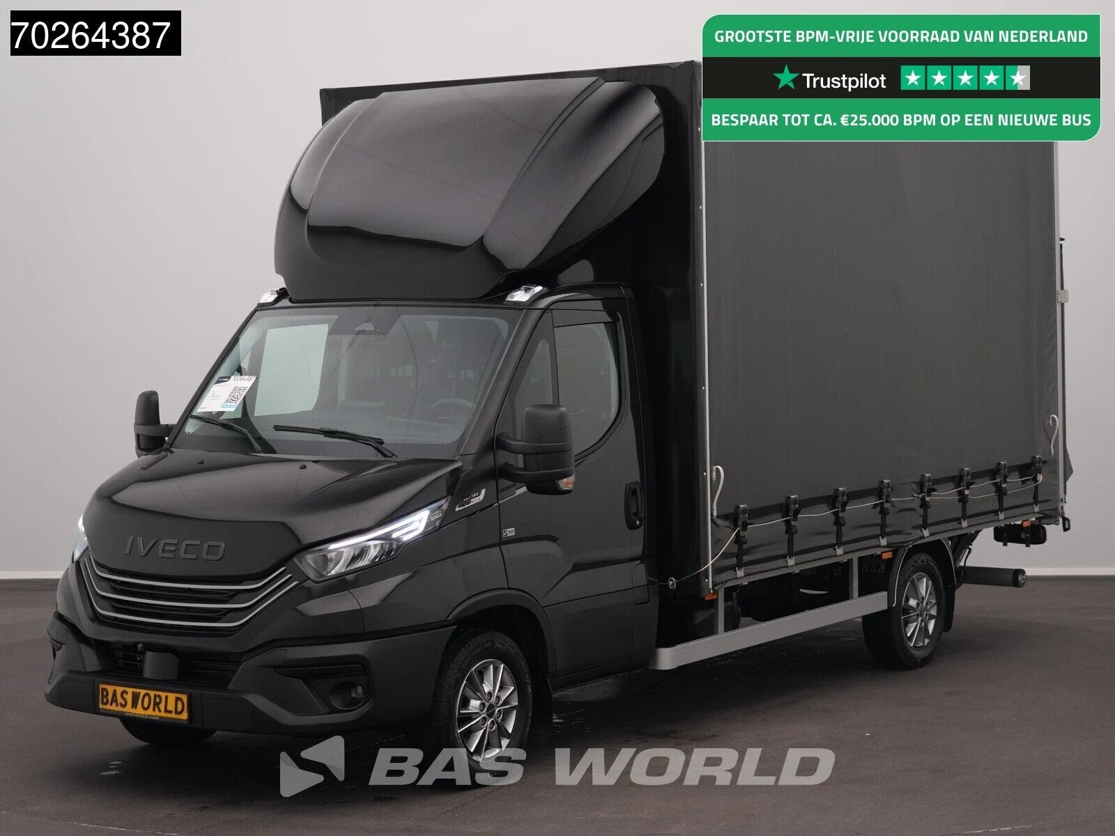 Iveco Daily 35S18 BPM VRIJ! 3.0L 180PK Automaat Schuifzeilen, Neuf, Achat, Euro 6, Entreprise