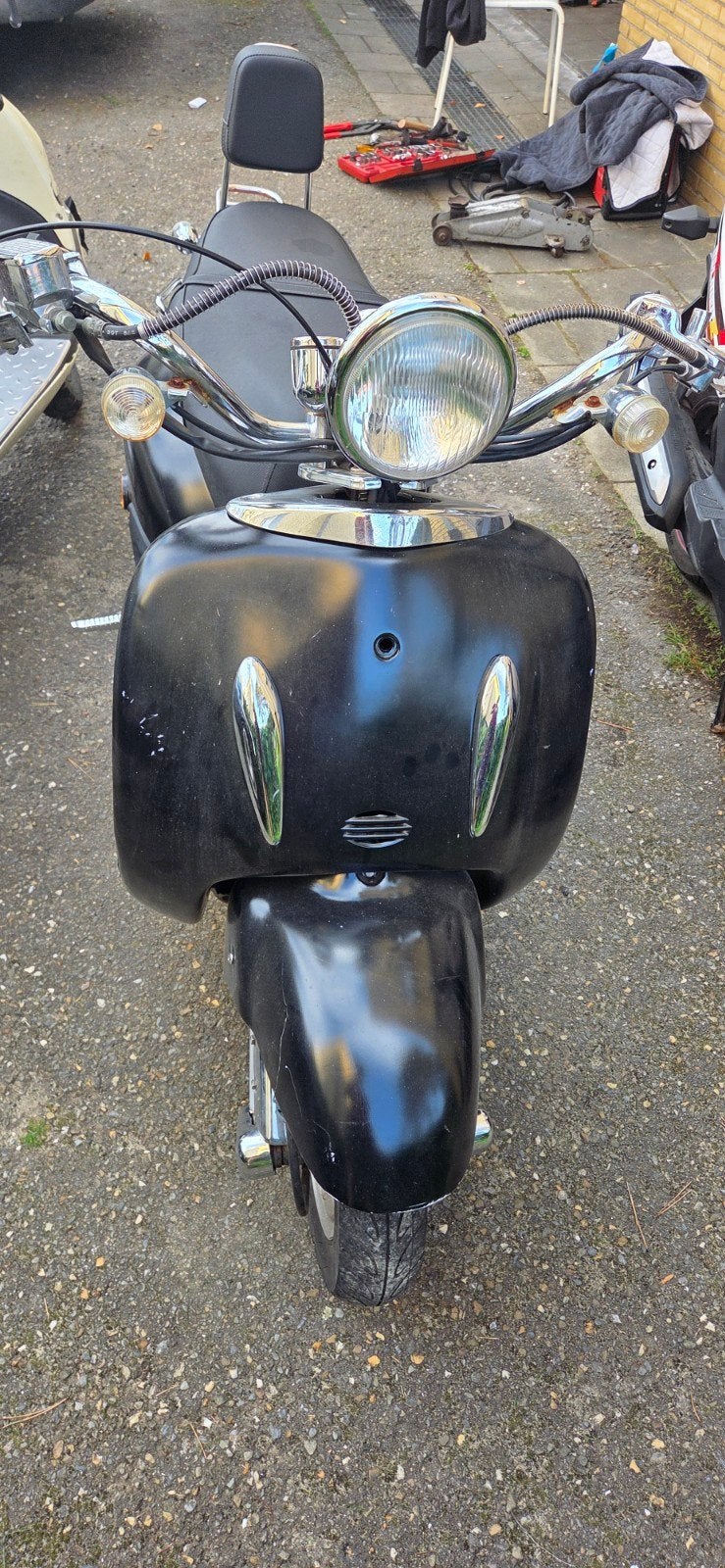 fosti retro/neco Borsalino/ retro scooter alles beschikbaae, Ophalen, Gebruikt, Overige typen, Overige merken