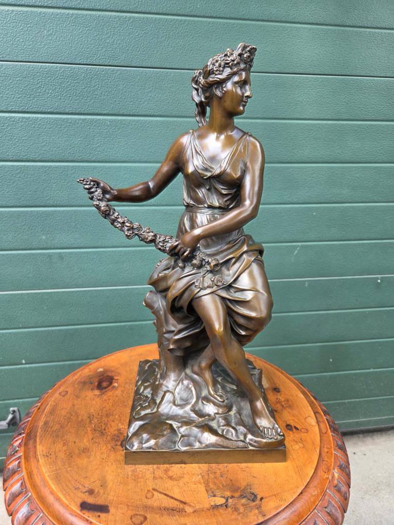 Vous recherchez des statues et des meubles anciens en bronze, Enlèvement