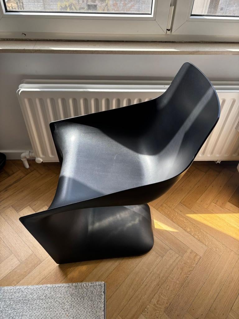 6x Design stoelen Kristalia PULP – Christophe Pillet, Huis en Inrichting, Ophalen, Kunststof, Zwart, Design