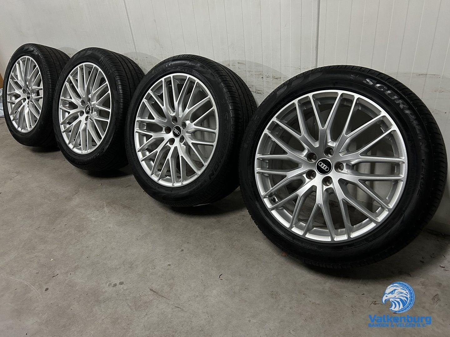 7mm! Originele Audi Q5 SQ5 80A 20 inch velgen 5x112 AllSeaso, Gebruikt, 255 mm, -, -