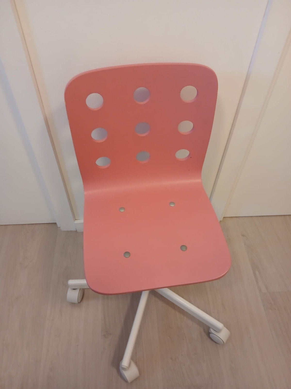 Bureaustoel roze, Ophalen, Overige kleuren, Zo goed als nieuw, Eén