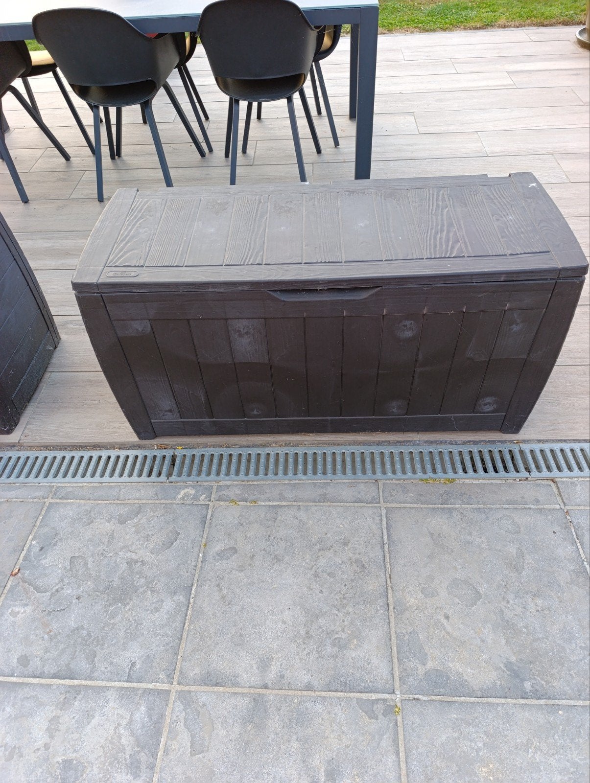 opbergbox,, Ophalen, Gebruikt, Kunststof, Containerberging