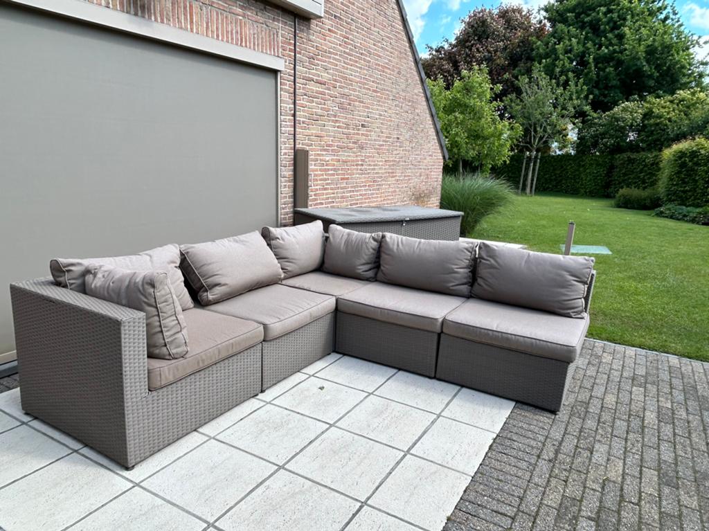 Lounge set inclusief box Bristol, Tuin en Terras, Tuinsets en Loungesets, Ophalen, Gebruikt