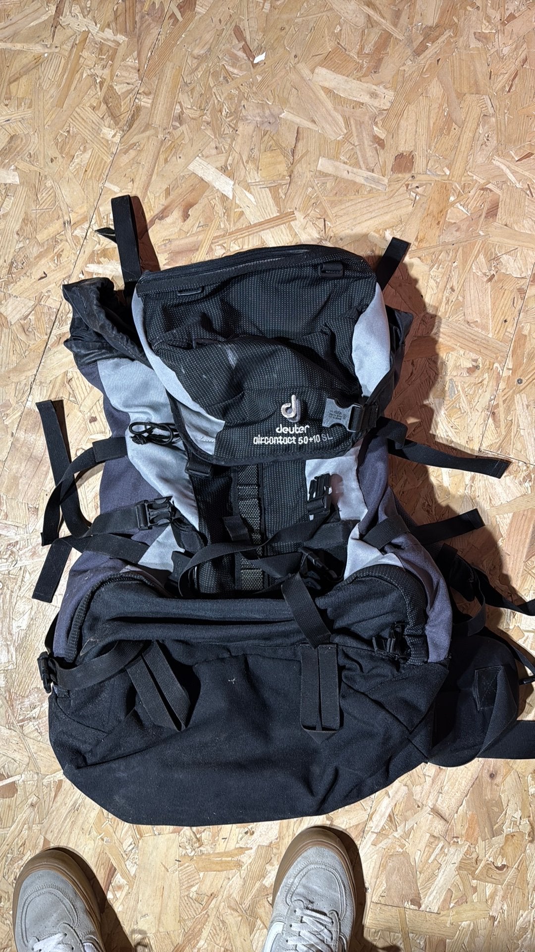 Deuter trek rugzak, Ophalen, Gebruikt, Rug, Draagzak