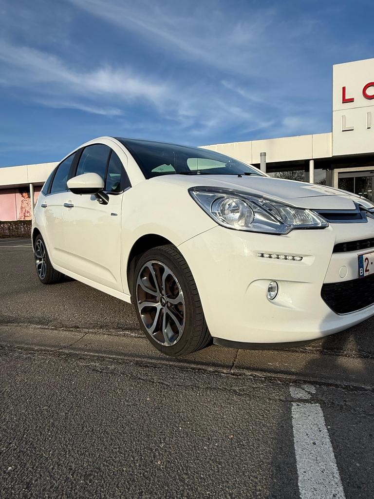 Citroen C3/1.2 benzine/ carplay-airco-cruise control, Autos, Citroën, Achat, Euro 6, Noir, Alarme