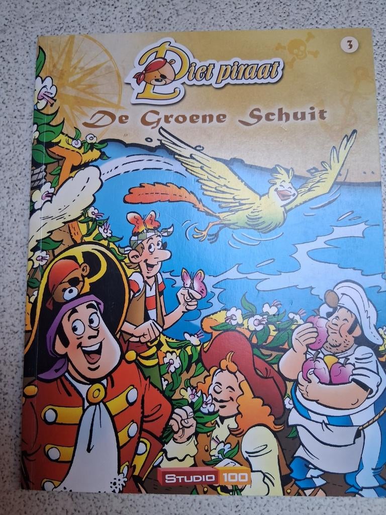 Piet Piraat  - De groene schuit, Ophalen of Verzenden