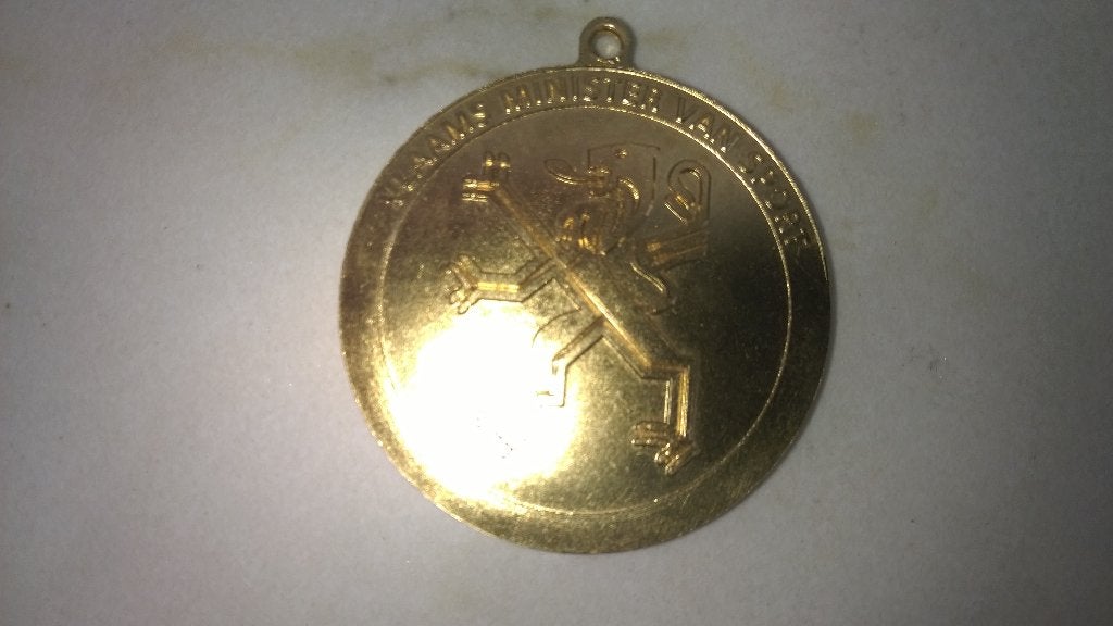 Medaille & troffee vrijwilliger en sportverdienstelijke, Enlèvement ou Envoi, Autres matériaux
