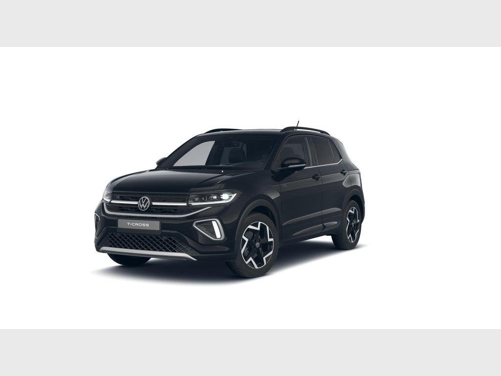 Volkswagen T-Cross T-Cross R-Line Business Premium 1.0 TSI, Auto's, Volkswagen, Automaat, T-Cross, Zwart, SUV of Terreinwagen