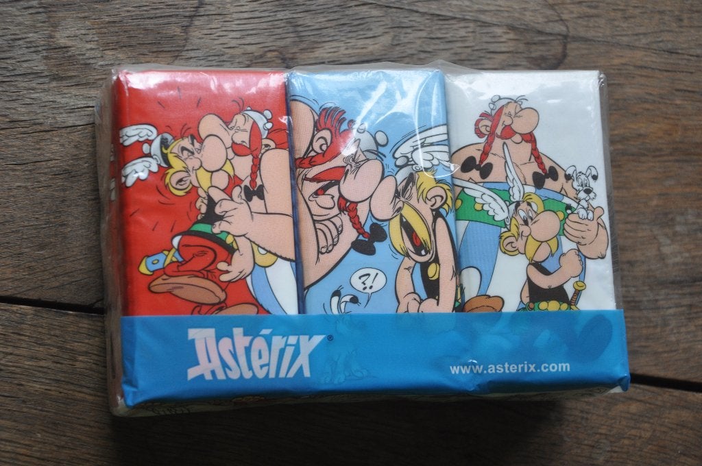 Asterix zakdoekjes, Ophalen of Verzenden, Asterix en Obelix, Nieuw, Gebruiksvoorwerp