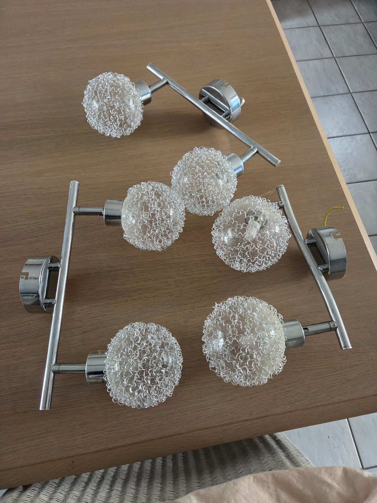 verlichting, Huis en Inrichting, Ophalen, Gebruikt, E27 (groot), Metaal