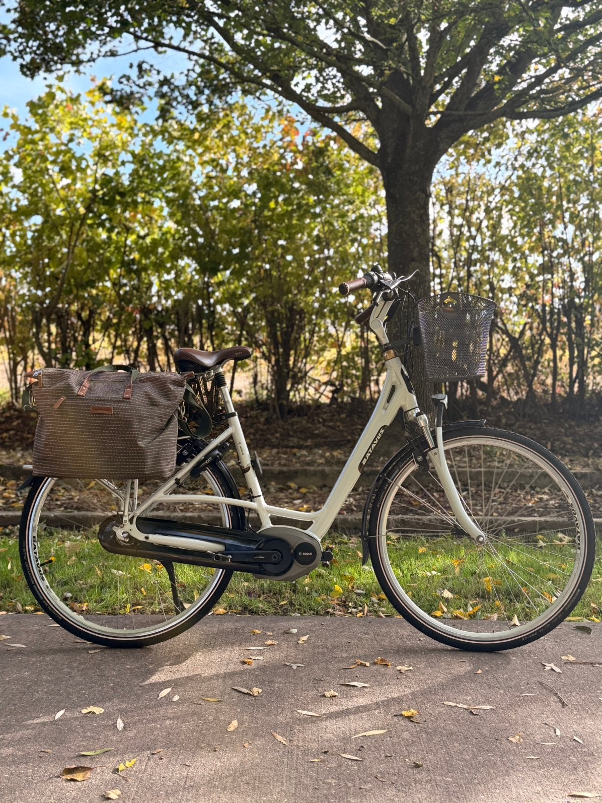 Vélo électrique pour femme — Reçu d'achat d'un moteur Bata, Enlèvement, 50 km par batterie ou plus, Batavus