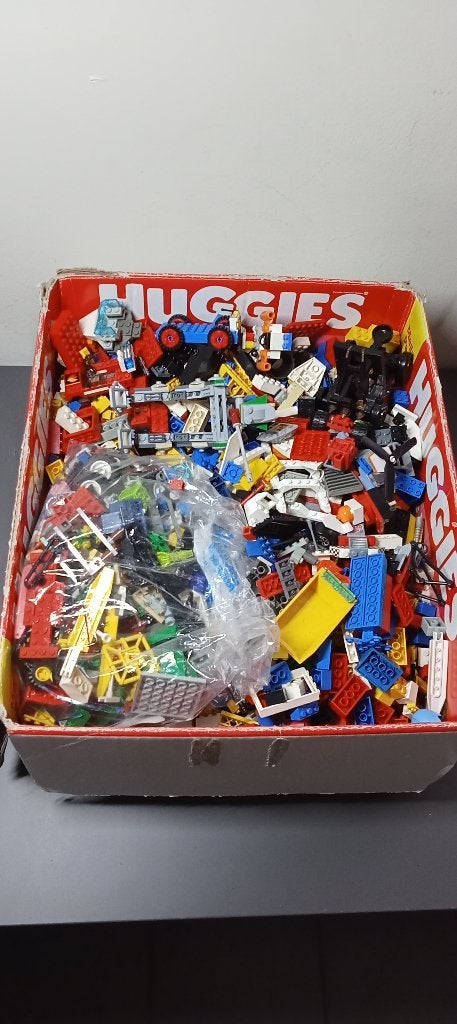 Caisse de 7kg de Lego, Enlèvement ou Envoi, Lego, Accessoire, Pièces supplémentaires incluses