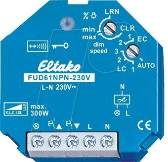 FUNK LED DIMMER UNIT INB. 0.1W TOT 100W, Verzenden