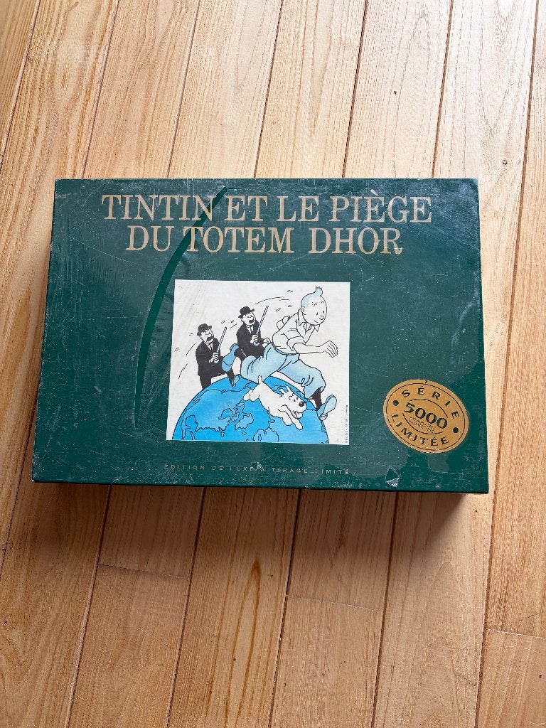 Jeu: Tintin et le piège du Totem Dhor - NEUF !, Trois ou quatre joueurs, Enlèvement ou Envoi, Neuf, Nathan