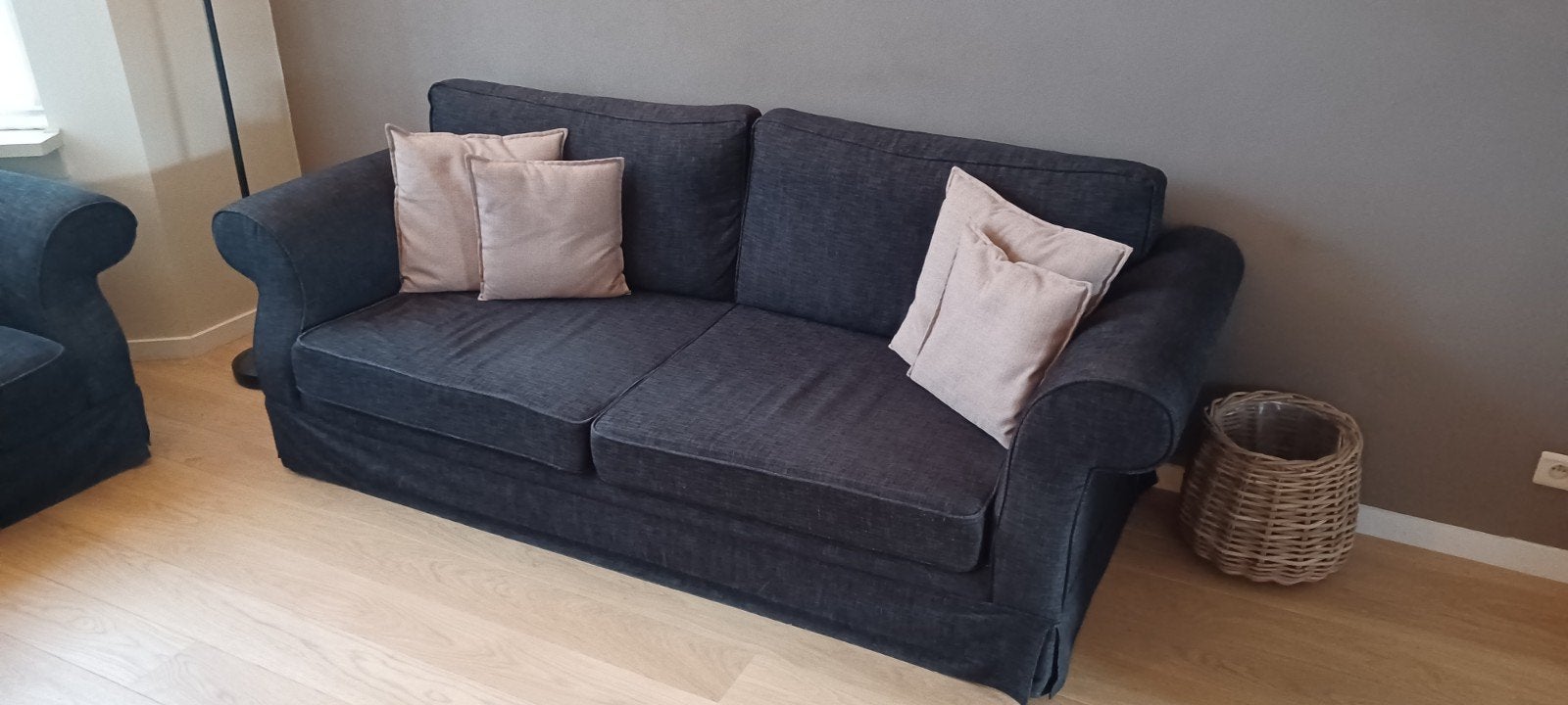 zetel / sofa, Maison & Meubles, 200 à 250 cm, Comme neuf, Landelijk, Enlèvement
