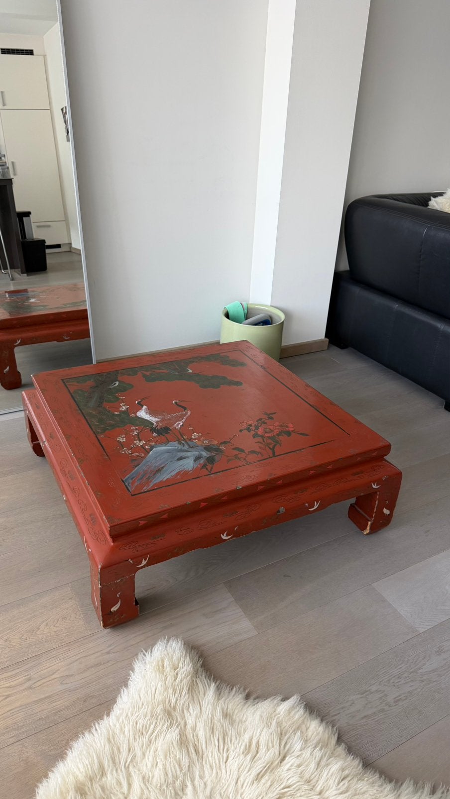 Vintage chinese salontafel, Ophalen, Zo goed als nieuw