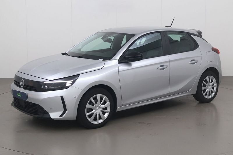 Opel Corsa 1.2 turbo edition s/s 100 AT, Autos, Opel, Argent ou Gris, Entreprise, Autre, Noir