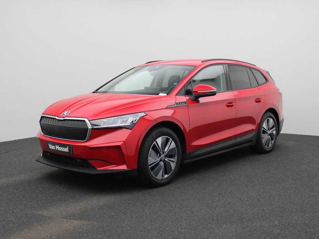 Skoda Enyaq iV 60 PDC | Bluetooth| Zetelverwarming | Carplay, Auto's, Automaat, 397 km, Achterwielaandrijving, Zwart