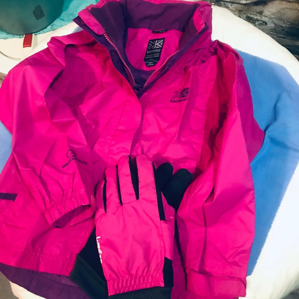VESTE coupe vent avec gants - KARRIMOR, Enlèvement, Neuf, KARRIMOR, Garçon ou Fille