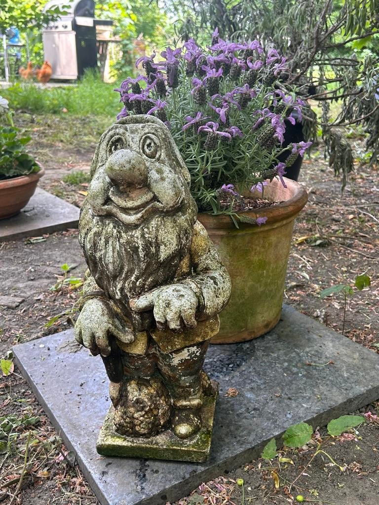Ancien nain jardin, vers 1920, domaine de la villa de Merode, Enlèvement ou Envoi, Nain de jardin