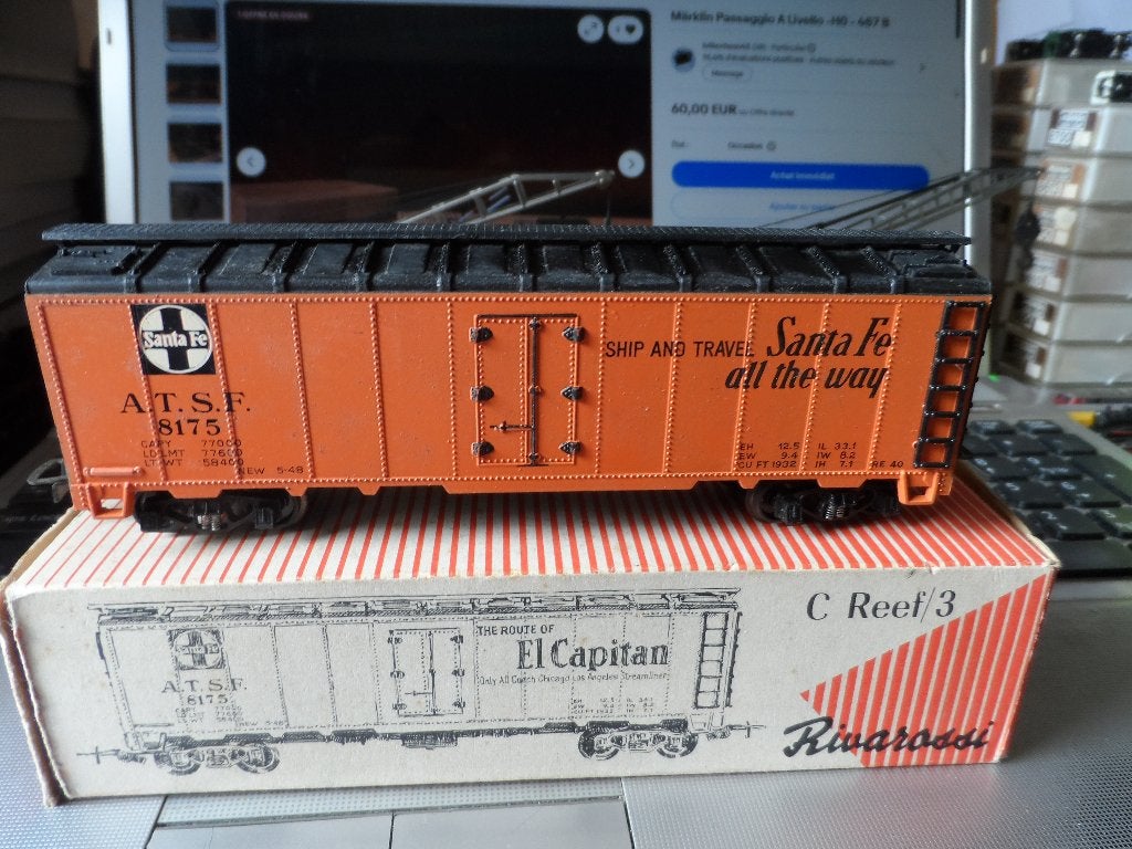 RIVAROSSI HO 2215 SANTA FE - EL CAPITAN C Reef/3 1958 - OVP, Autres marques, Analogique, Enlèvement ou Envoi, Wagon