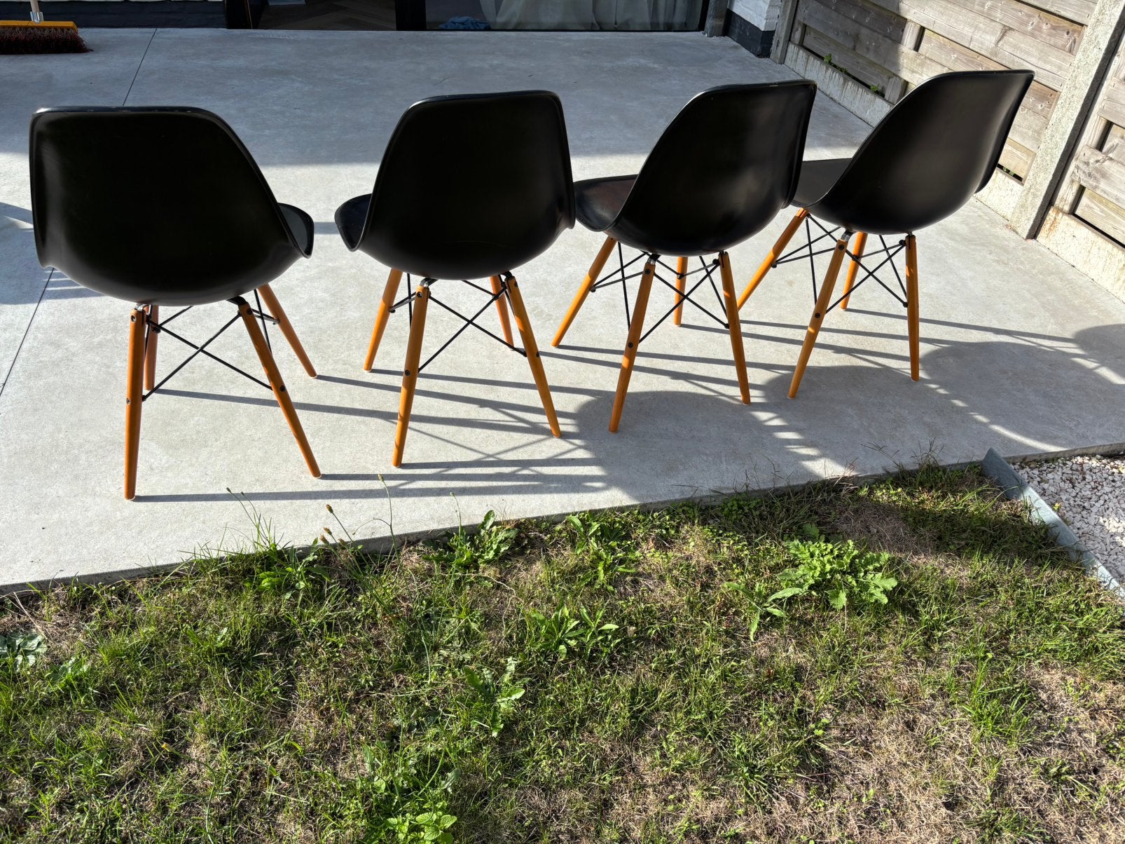Vitra zwart geen origineel, Huis en Inrichting, Ophalen, Gebruikt, Zwart